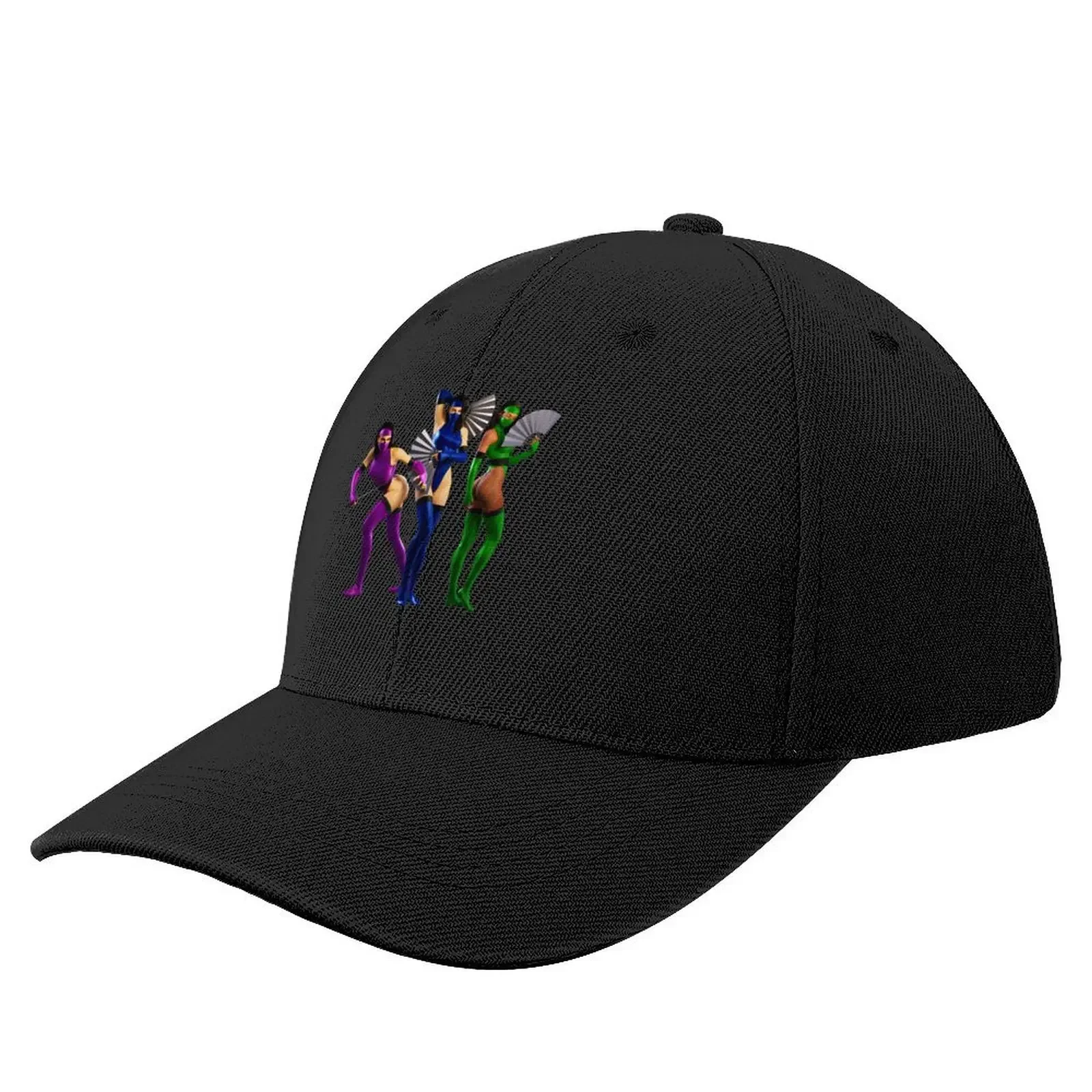 

Kitana Mileena Jade MK 2 Girls Baseball Cap Luxury Man Hat Streetwear Women's Hats For The Sun Men's