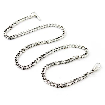 남성용 금속 시계 체인, 골드 포켓 시계 체인, 조끼 수트 조끼, 65 cm 싱글렛