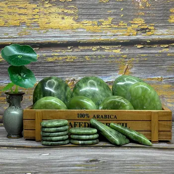 Tontin 玉釉熱石按摩套裝按摩器背部按摩器保健按摩石用於按摩脊椎玄武岩石水療 8 最佳銷售 熱石 - №8