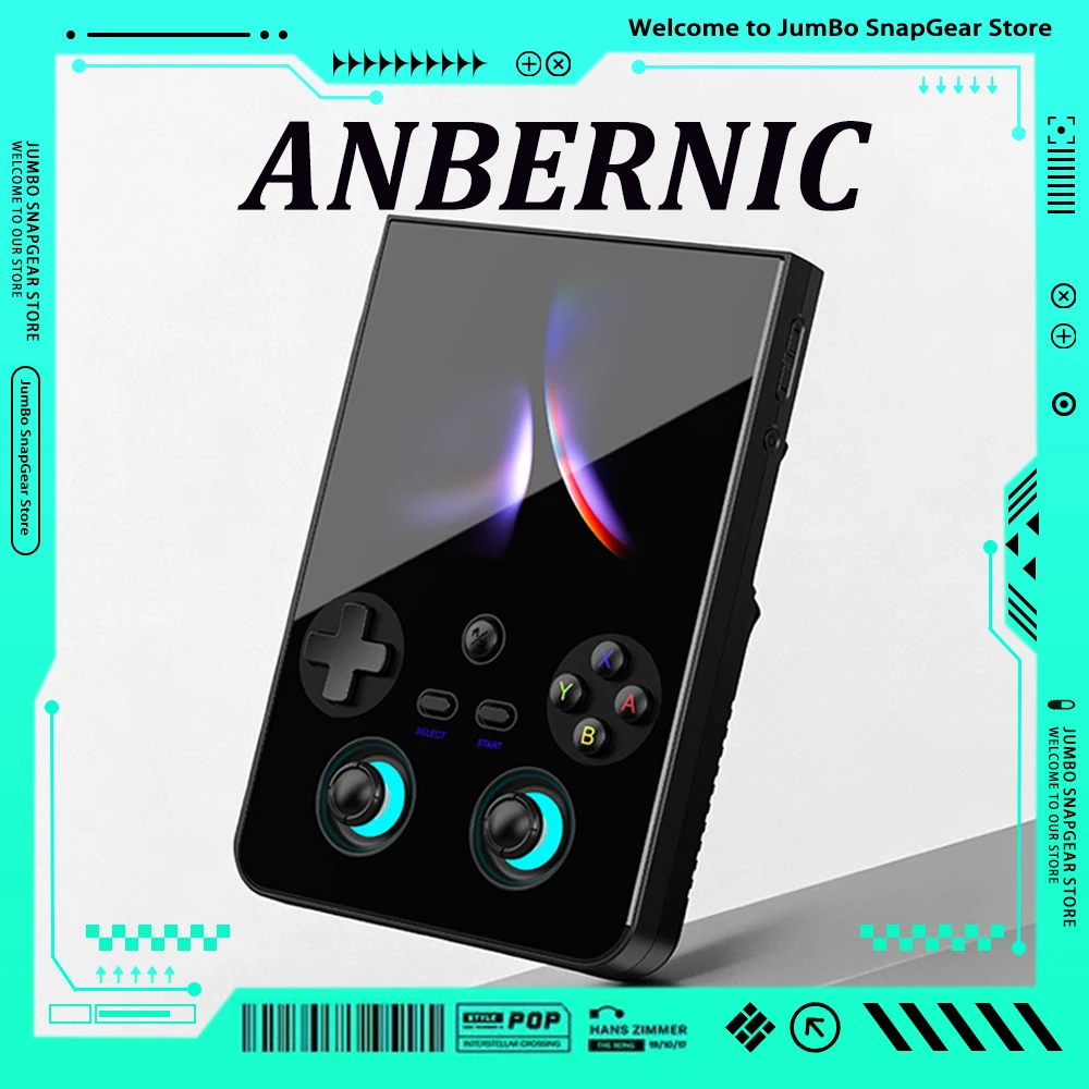 

ANBERNIC RG 477V Android 14 Retro Game Console LTPS In-Cell Screen Dimensity 8300 Game Player 4.7" Hall Joystick 5500mAh Players
