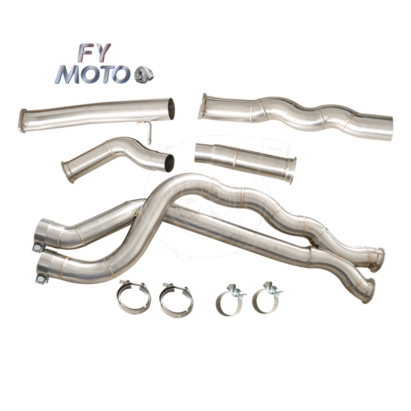 M PERFORMANCE Competition Equal Length Catback Exhaust Midpipe for BMW F87 M2C Without Muffler LB
