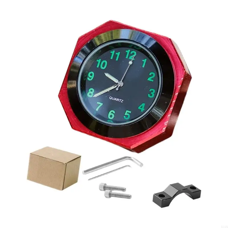 

Новинка 2025 года, универсальные часы на приборной панели для велосипеда, часы с точным механизмом, водонепроницаемая форма,