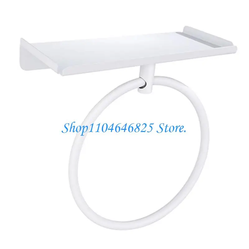 Fashion 304 Stainless Steel Towel Holder Rack For Wall Mounting In Bathroom