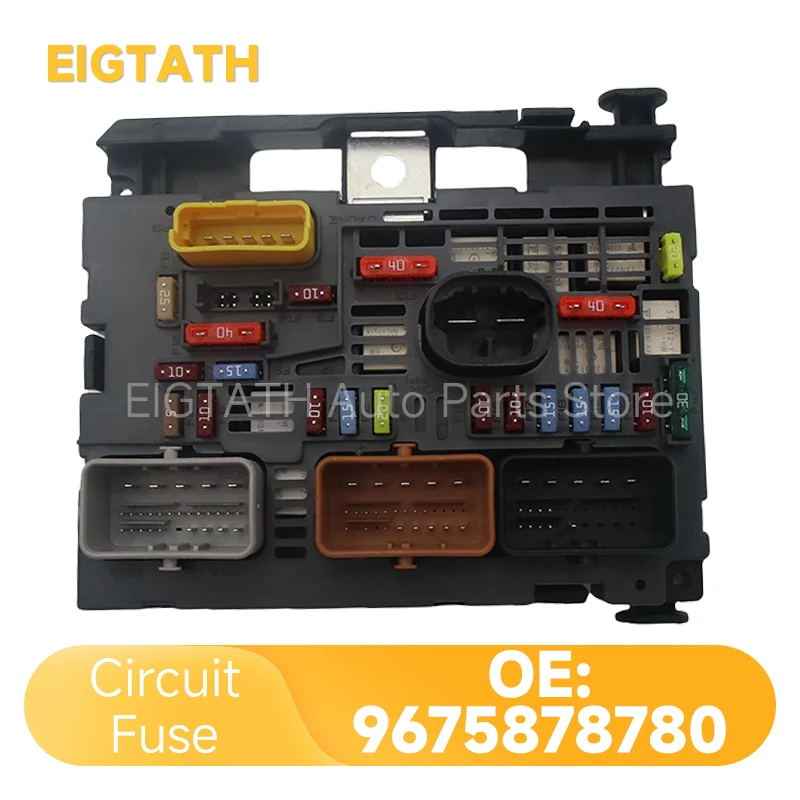 

9675878780 Circuit Fuse Box For Peugeot 308 I MK1 T7 2007–2013 1.6 Factory Price Wholesale Good Quality Car Part Accessories New