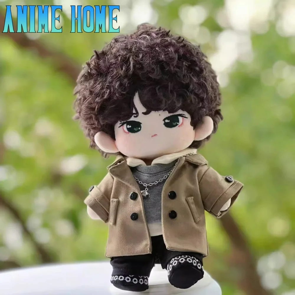 

Wang Yibo Idol Star Windbreaker Coat Suit For 20cm Doll Toy Clothes Dress Up Cosplay Original MDZS G