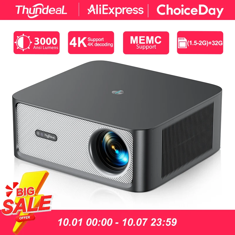Портативный проектор ThundeaL TD98Pro