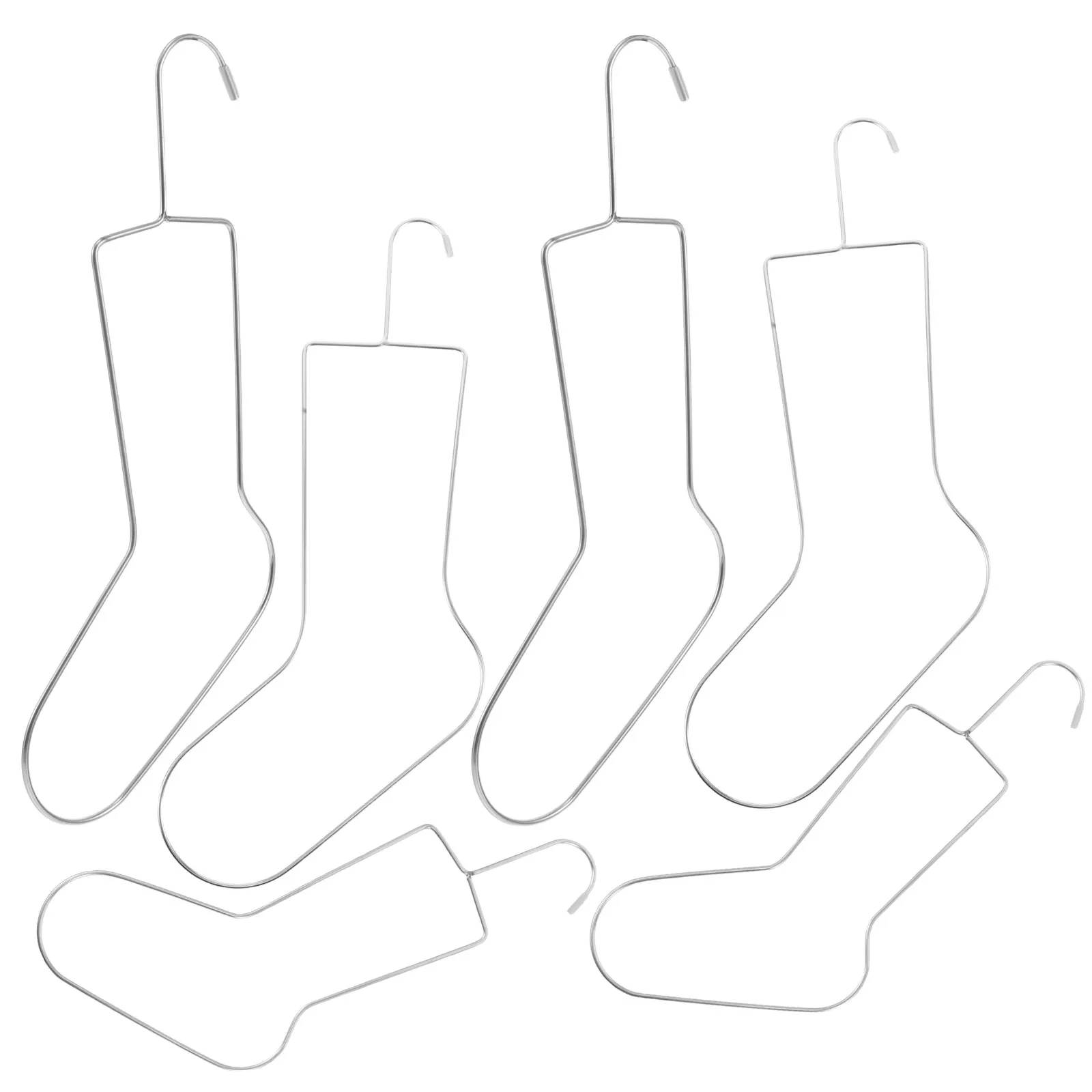 

2Pcs Metal Sock Blockers Shaping Drying Display Rack for Knitting Crochet Sock Holder Stand Crochet Socks Blocker Kit