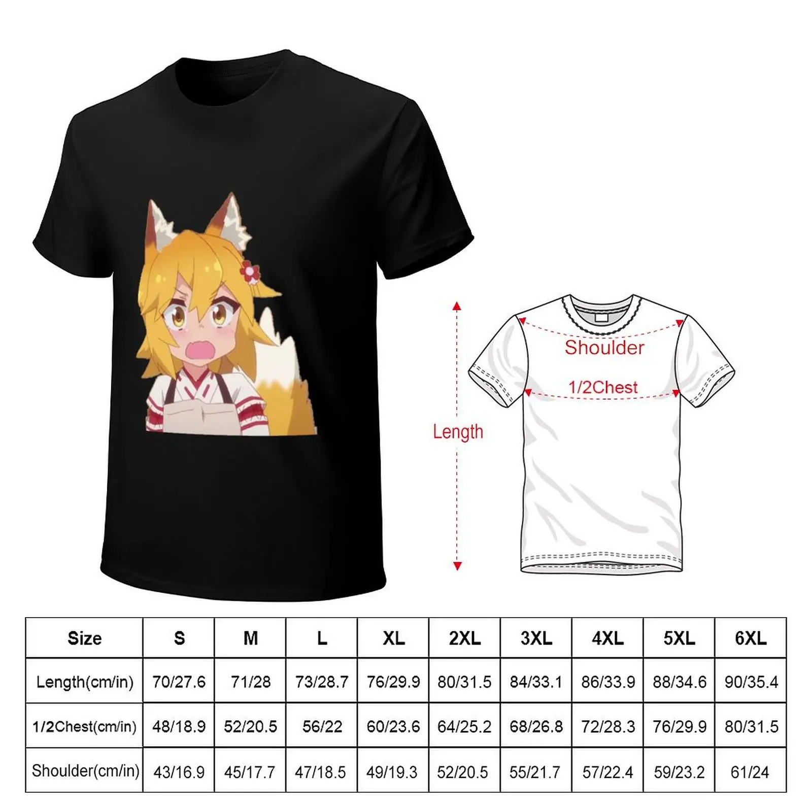 Senko-san Shocked Design T-Shirt Trend Art Print T-Shirt