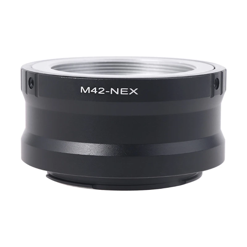 Adaptador convertidor de lente de cámara de tornillo M42 para Sony NEX E Mount NEX-5 NEX-3 NEX-VG10 anillo nuevo caliente