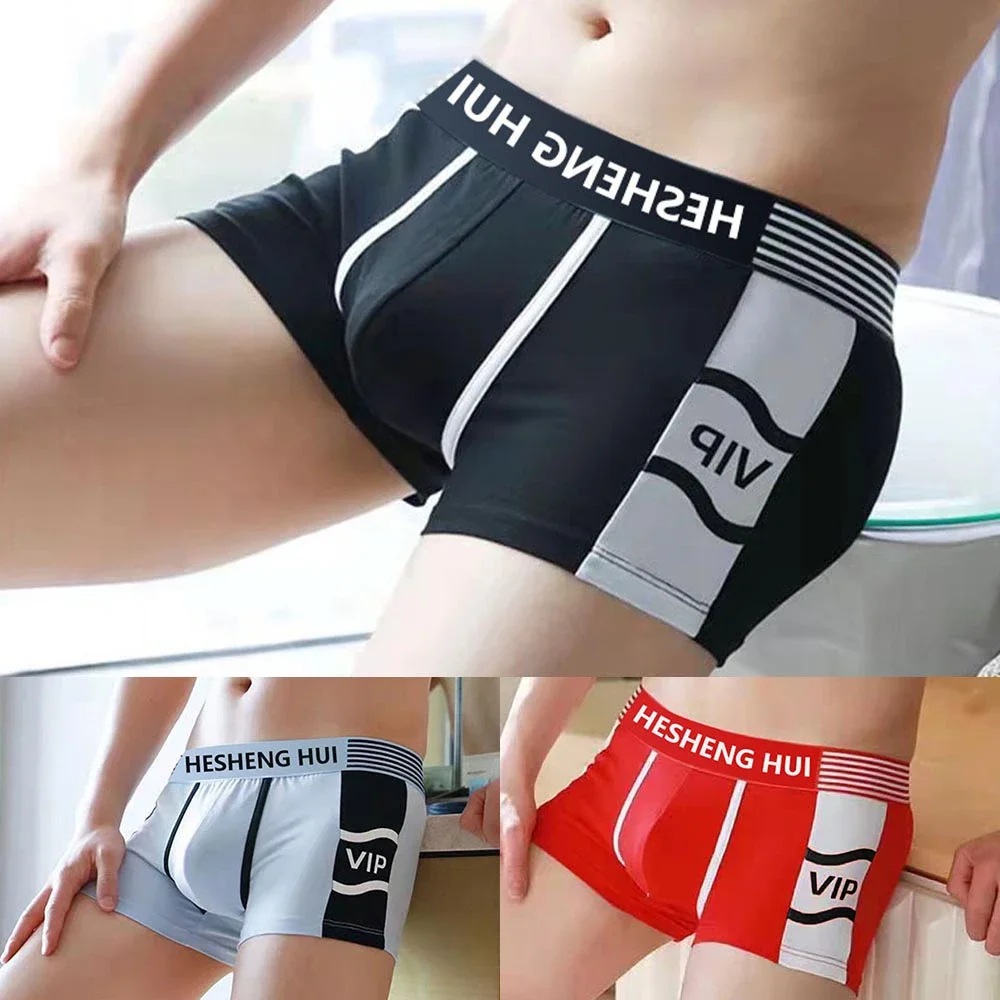 

Short Boxer Briefs Mens Sexy Brazilian Underwear U Convex Pouch Dick Sports Trunks Erotic Hombre Underpants Boxers Man