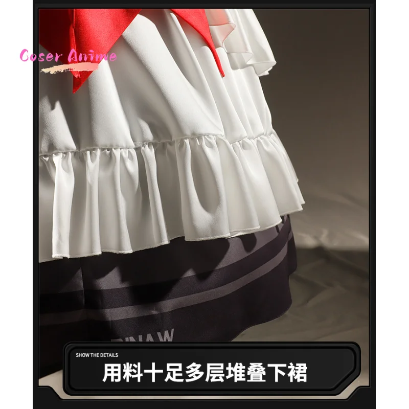 Zenless Zone Zero 코스프레 의상 게임 Alexandrina Sebastiane 유니폼 할로윈 파티 여성용 남성용 카니발 소품