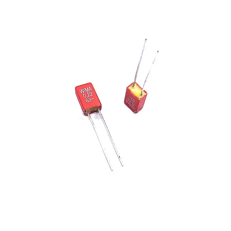 

10pcs/Germany Weimar WIMA 224 63V 0.22UF 63V 220nF MKS02 Pin Distance 2.5 Audio Capacitor