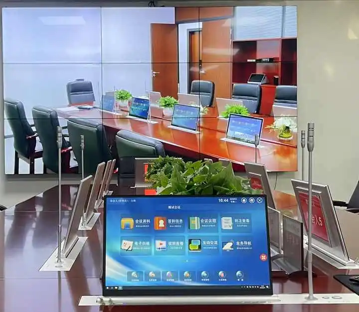 

Wholesale All-in-One 15-Inch Touch Screen Video Conference System For Conference Rooms With Voting Function Customizable