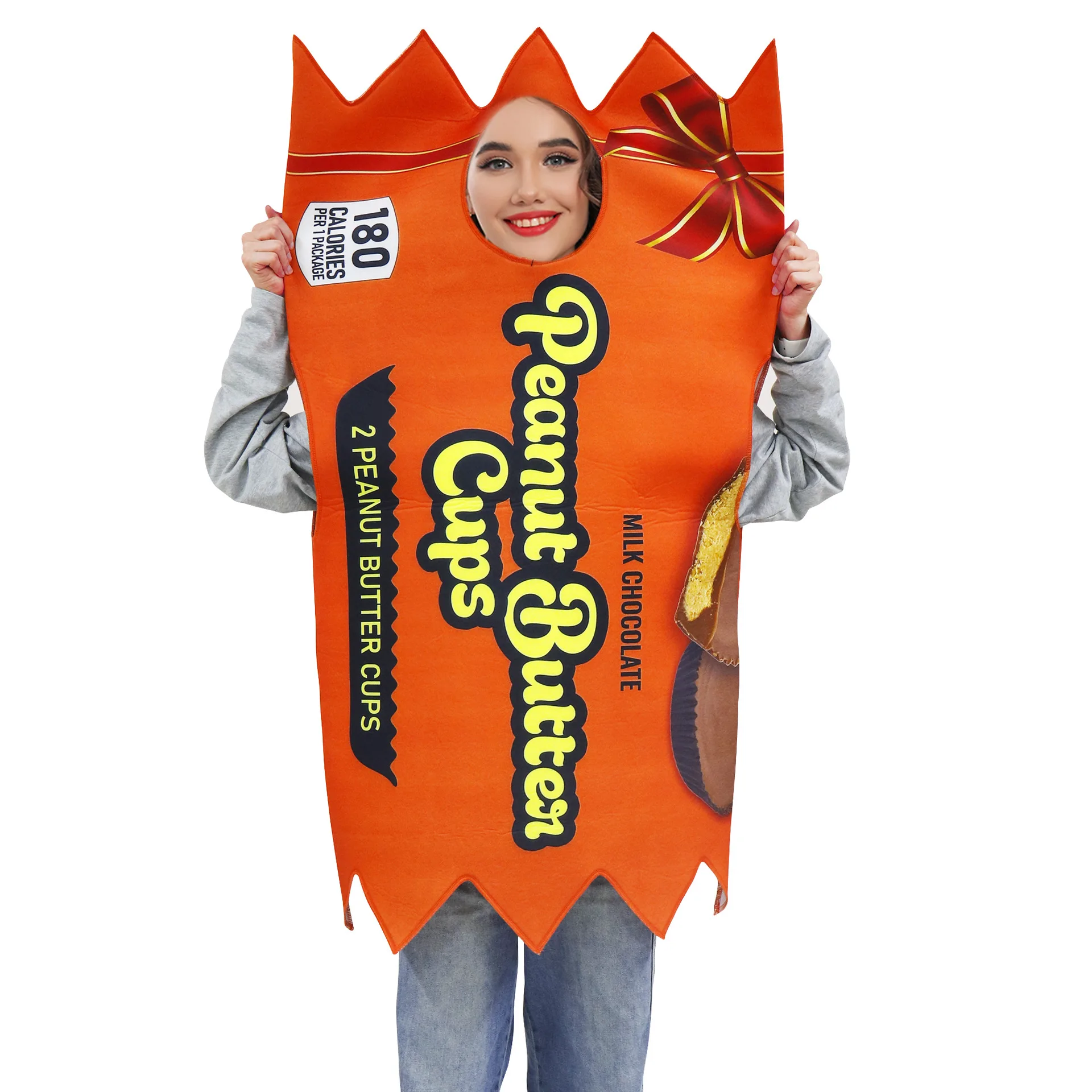 Carnival  Party Adult Cosplay Chocolate Bar Costume