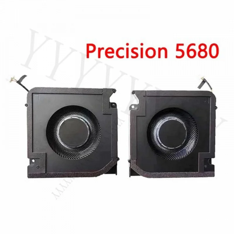 

Q НОВЫЙ охлаждающий вентилятор для процессора и графического процессора Dell Precision 5680 Loptap 0C7W1C 0TM2DW