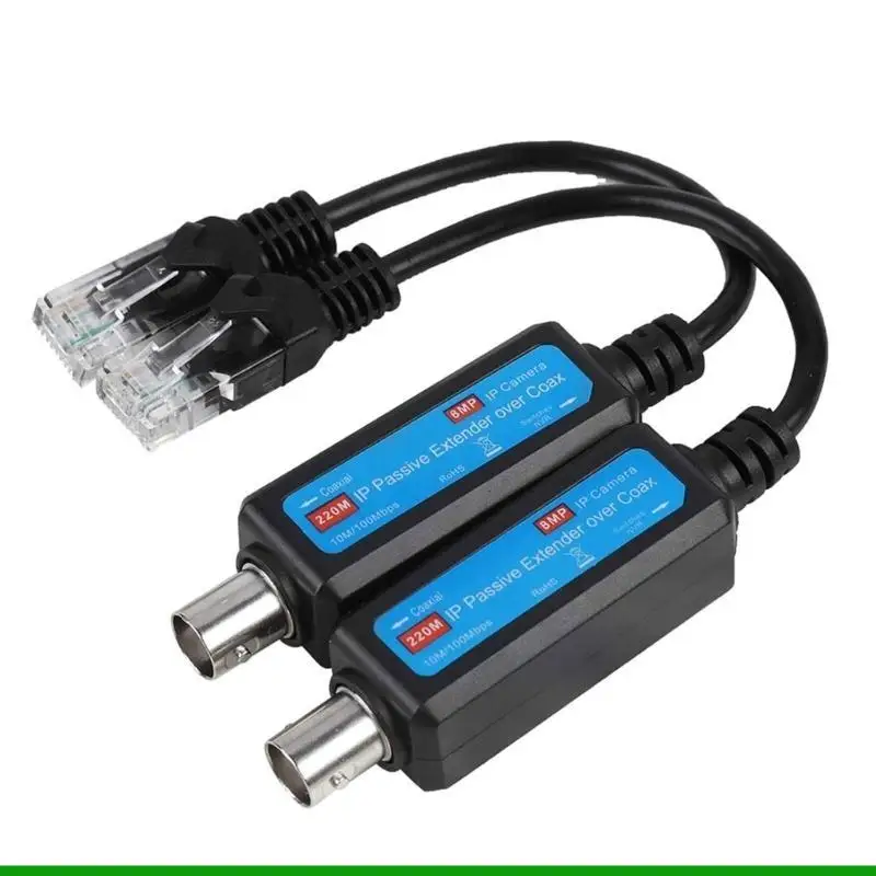 

U55C IP Passive Extender Ethernet via Coaxial Adapter Transmitter for IP Cameras