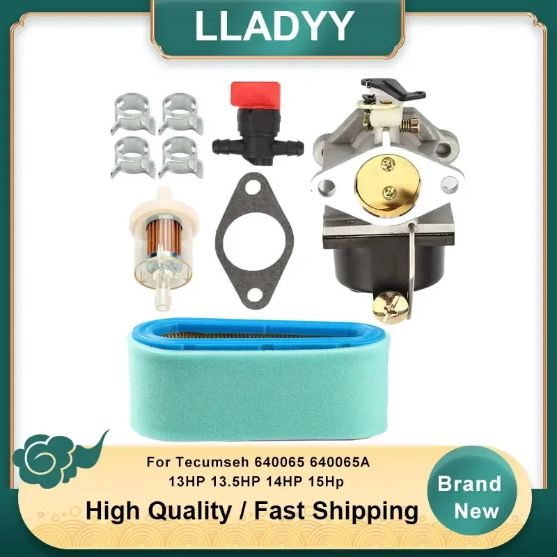 

Carburetor Kit For Tecumseh 640065 640065A 13HP 13.5HP 14HP 15Hp Engine