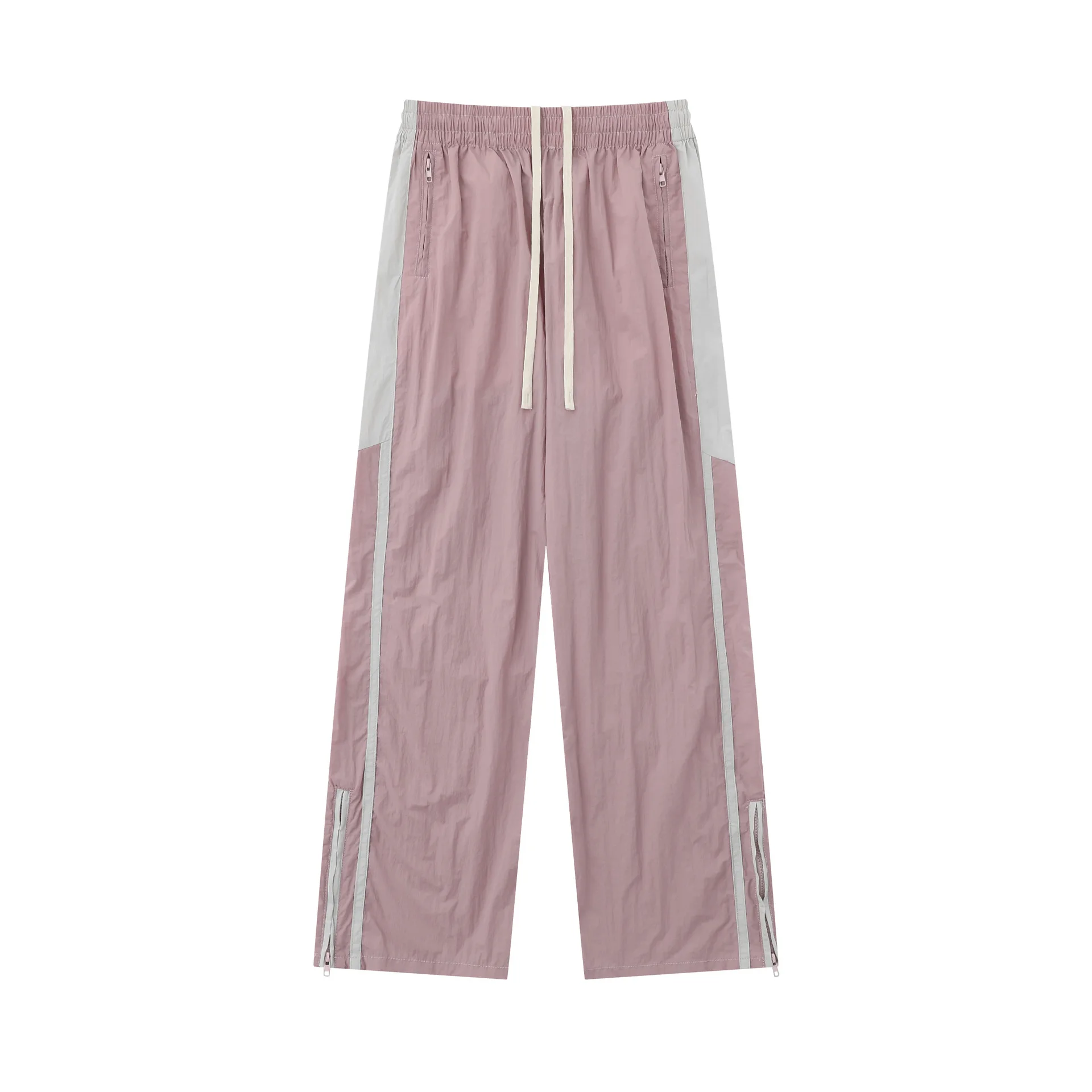 OR FL Coolness Quick to Dry Paratrooper Pants American Neutral Stripes Color Clashing Pull Rope Outdoor Mountaineering Pants Y2k