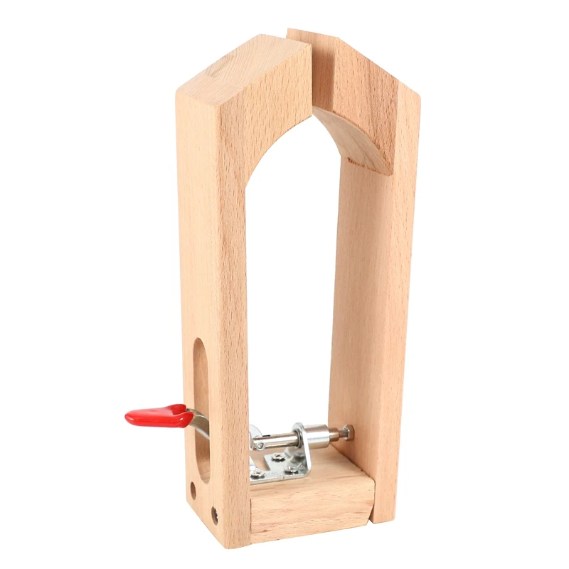 Leather Craft Retaining Clip Wood Tools Hand Tool Set Table Desktop Stitching Sewing Lacing Horse Clamp Tools-A73M