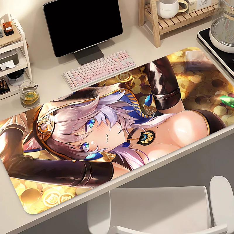 لوحة ماوس مطاطية صغيرة للكمبيوتر الشخصي Honkai Star Rail Cipher لوحة المفاتيح الكمبيوتر المحمول سرعة سطح المكتب حصيرة ملحقات الألعاب لوحة الماوس #3