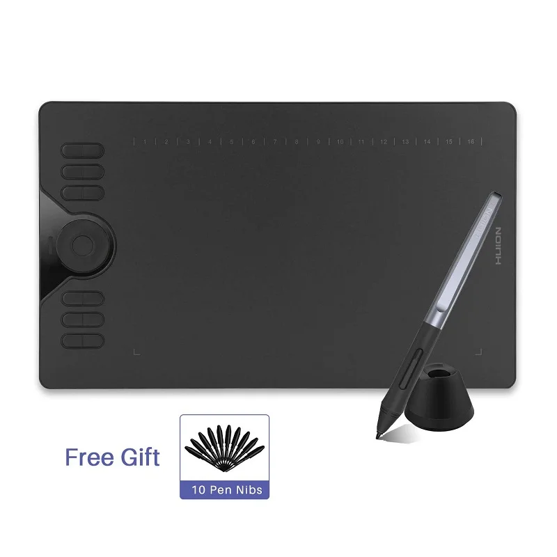 Original Factory HS610 Digital Writing and Drawing Graphic Tablet Connected with Drawing Graphic Tablet