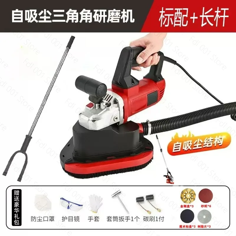 3-head  Cement Concrete  Polishing Machine concrete cement  grinder Beepoxy  grinder floor polishing machine