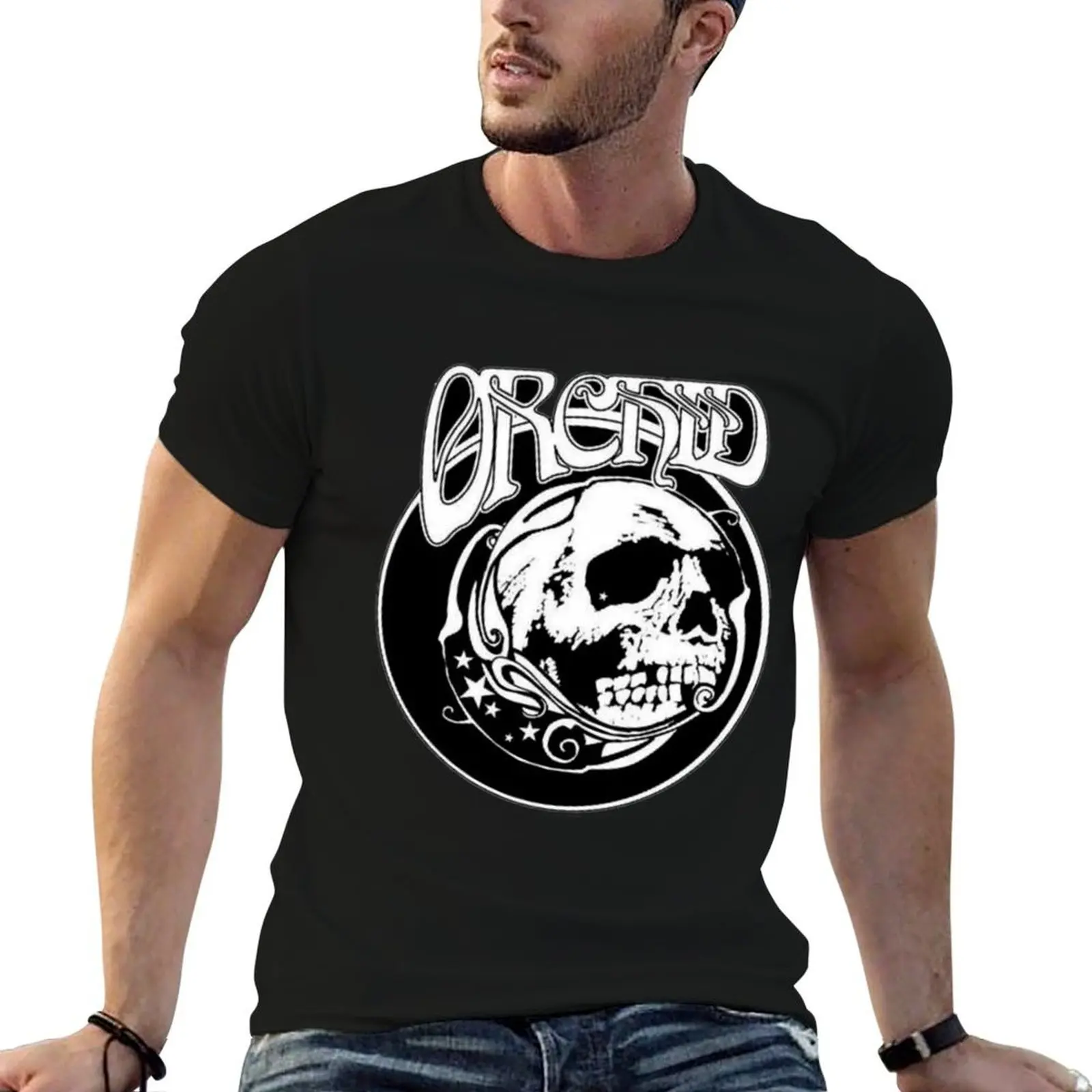 Orchid Band T-Shirt anime t shirts for man men t shirt cotton 100% t shirts cotton 100% T-shirt