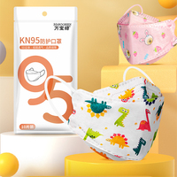 10pcs/Pack 0-2y & 3-7y & 8-14y Funny Cartoon Kids & Children Face Mask 4-Layer Earloop Particulate Respirator For Boys And Girls