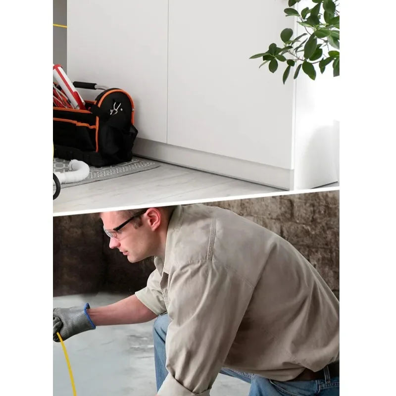Sewer Camera 98.4FT 16GB Pipe Duct Inspection Camera 4.3