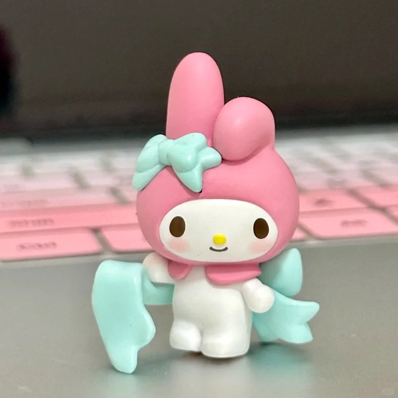 

Оригинальные персонажи Sanrio с бантом Love Series, кукла-боб, загадочная коробка, кавайная мини-фигурка, слепая сумка, коллекционная сумка Hellokitty, подарок для девочки