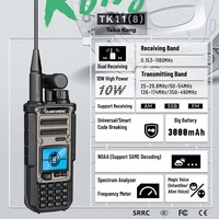 Quansheng TK11(8) 10W Multi Band AM SSB FM NOAA Radio Shortwave Transceiver Amateur Spectrum Analyzer Magic Voice Walkie Talkie