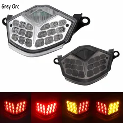 For Kawasaki Ninja ZX 10R ZX10R 2008 2009 2010 2011 2012 Motorcycle LED Rear Tail Light Integrated Stop Turn Signal Lamps