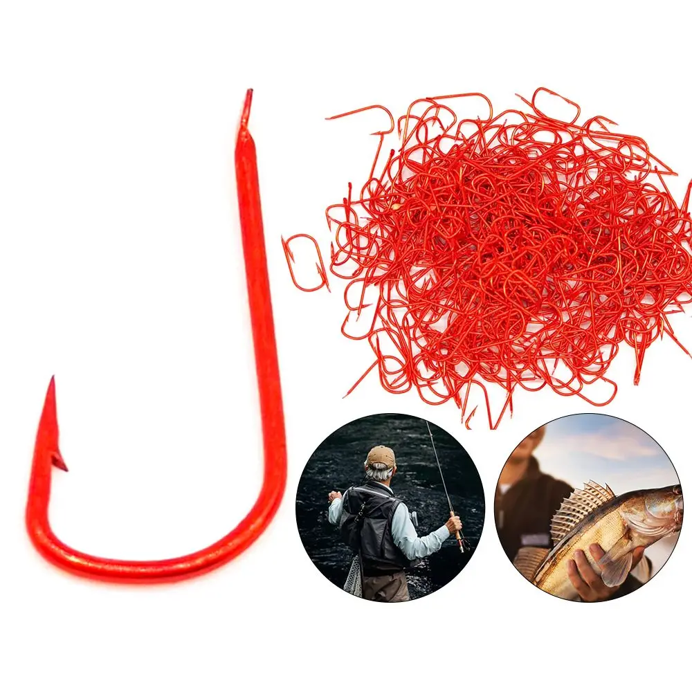 

1000pcs High Carbon Chinu Hook 3# 4# 5# 6# Sleeve Fish Hook Carp Hooks Fly Hooks Sea Fishing Hook Jigs for Fishing