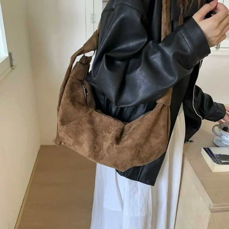 

2025 летняя новая сумка-мессенджер, повседневная модная универсальная 255, универсальная сумка для пельменей из искусственной кожи на молнии