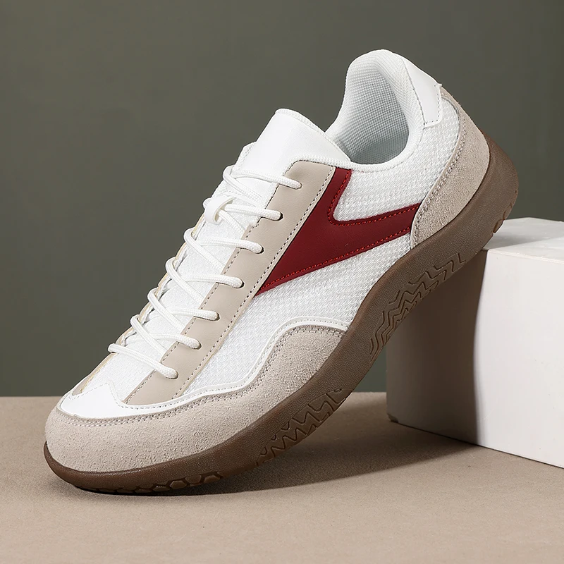 

New Wide-toe Men's Shoes Casual Soft Sole Wide-Toe Shoes Walking Sneakers Breathable Mesh Comfortable Barefoot Shoes Big Size 50