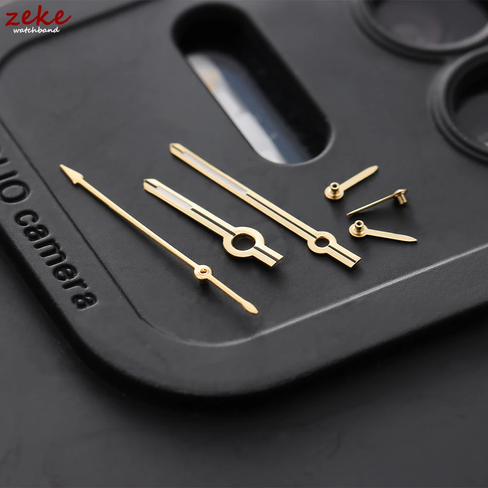 VK63 Watch Hands Rose Gold Silver 6-Hands Fit For VK63 Quartz Movement Green Luminous Watches Parts Pointer/Needle Accessories image 4