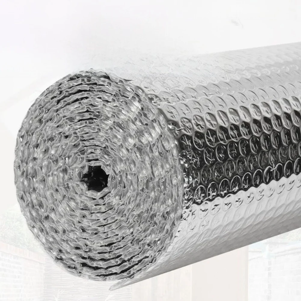 Sunroom Roof Sun Protection And Heat Insulation Film Double Layer Aluminum Foil DIY Reflective Insulation Roll For Roofs,walls