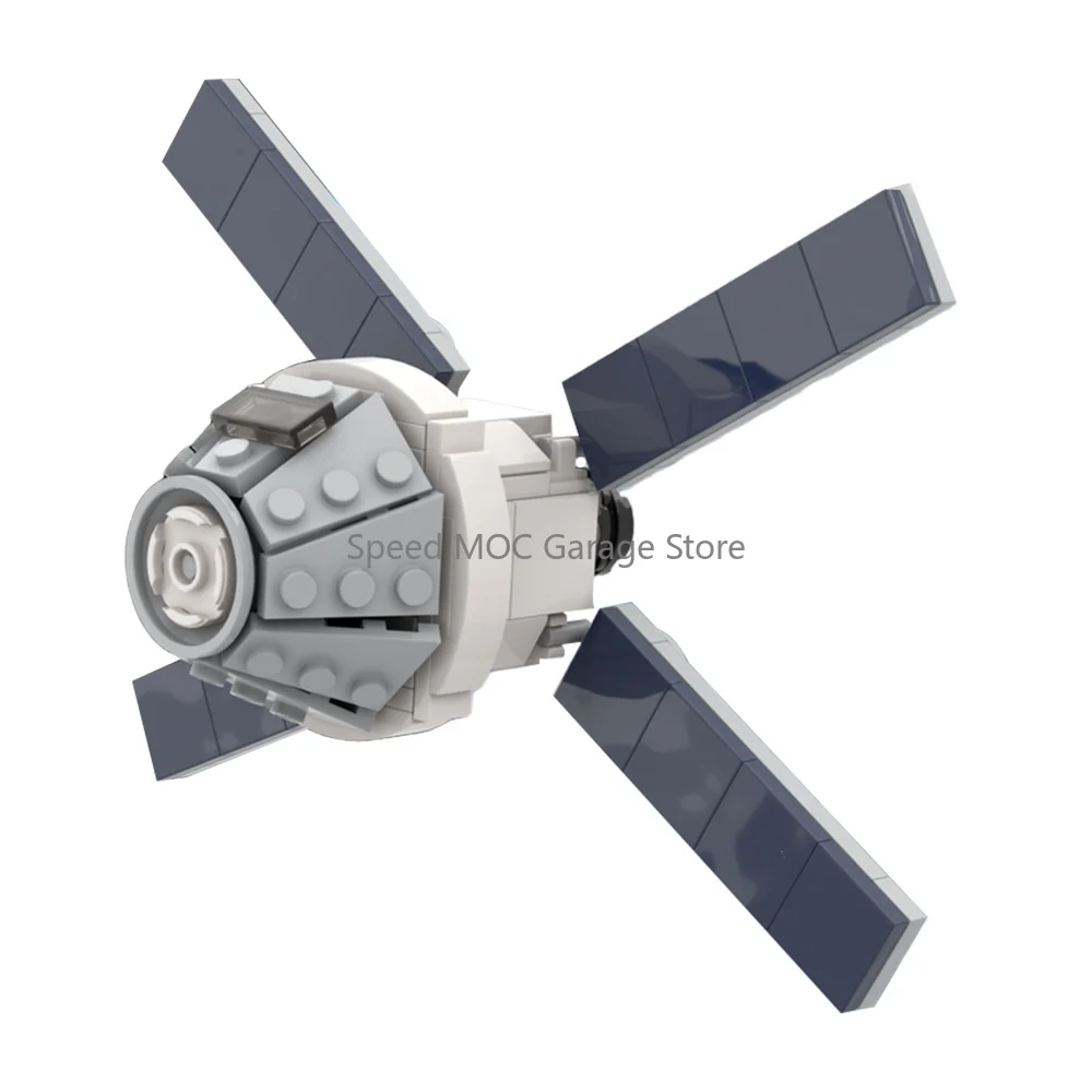 Orion Spaceship MOC Building Blocks Space Exploration Vehicle Model Interstellar Spacecraft Bricks DIY Assemble Collectible Toy