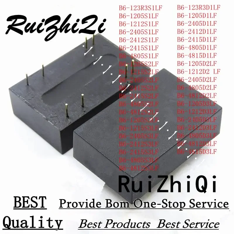 

10PCS/LOT B6-2415S3LF B6-4805S3LF B6-4812S3LF B6-123R3D1LF B6-1205D1LF B6-2405D1LF B6-2412D1LF B6-2415D1LF B6-4805D1LF DC/DC