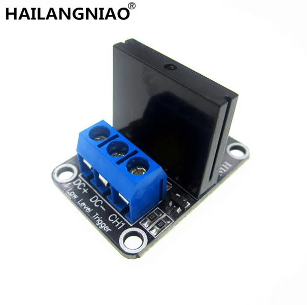 5 قطعة/الوحدة 5 فولت 1 قناة SSR G3MB-202P وحدة تتابع الحالة الصلبة 240 فولت 2A الناتج مع الصمامات المقاومة