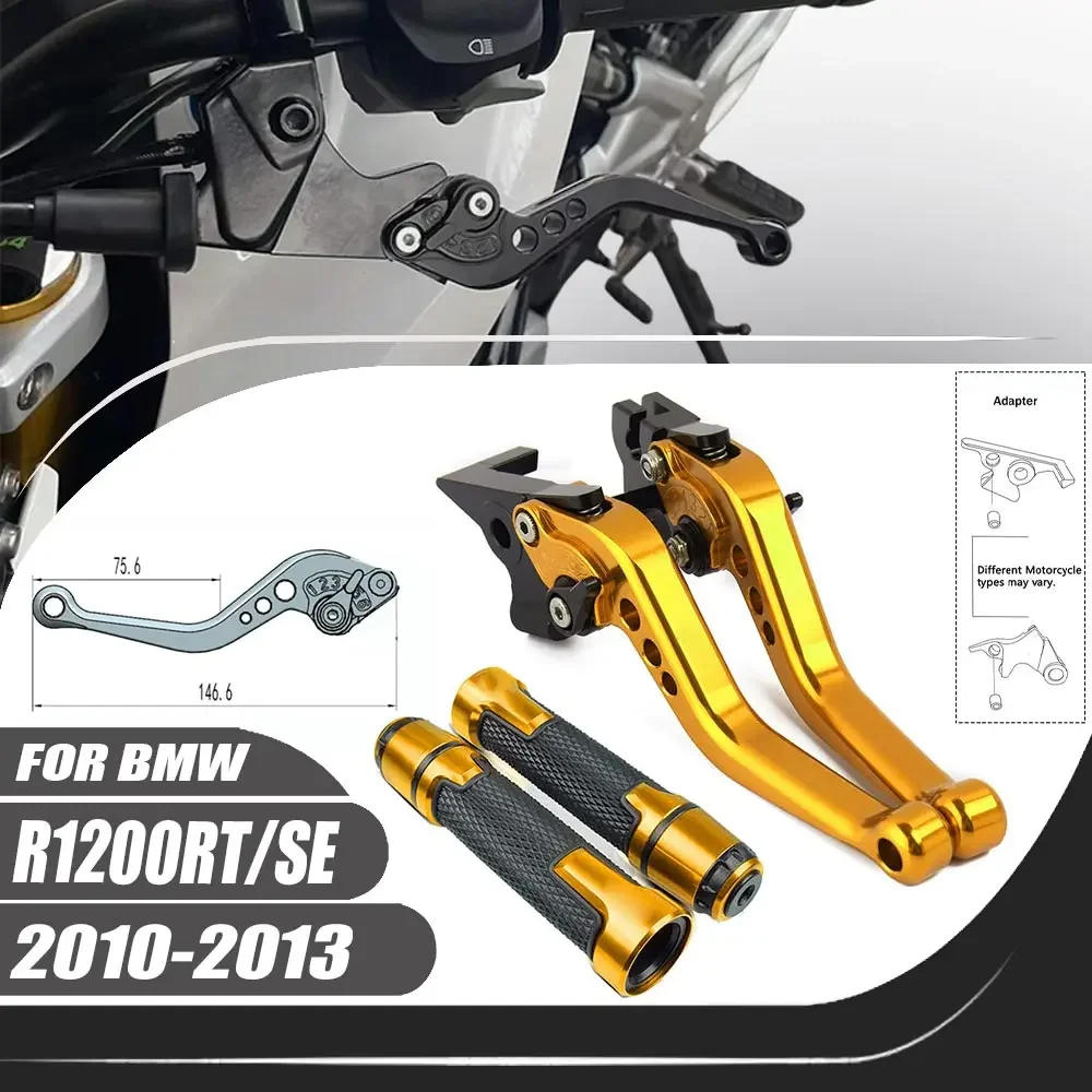 

Fit For BMW R1200RT/SE 2010 2012 2013 R1200RT Motorcycle CNC Aluminum 6-Stage Short Brake Lever Clutch lever Handle Hand Grips