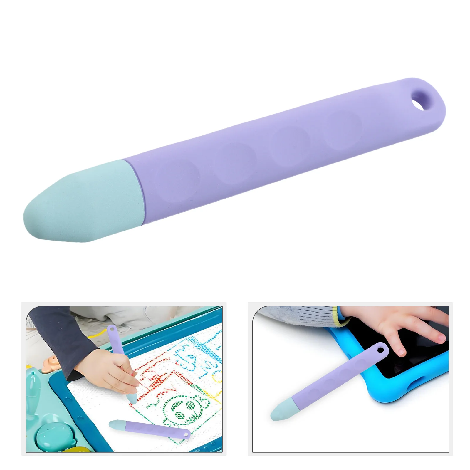 

Kids Touchscreen Stylus Pen Ergonomic Design Smooth Writing Drawing Tool for Tablets Smartphones Learning Devices