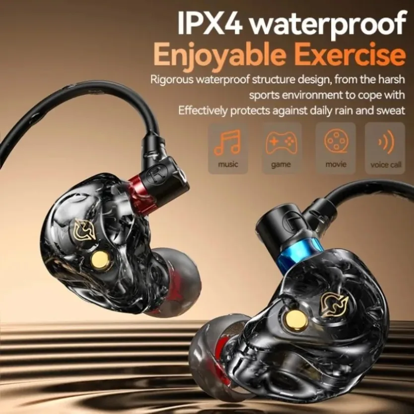 Wired Gaming Headphones Clear Voice Mic 3.5MM Plug HiFi Stereo Surround Sound Over Ear Headset For iPod iPhone PC Game Consoles