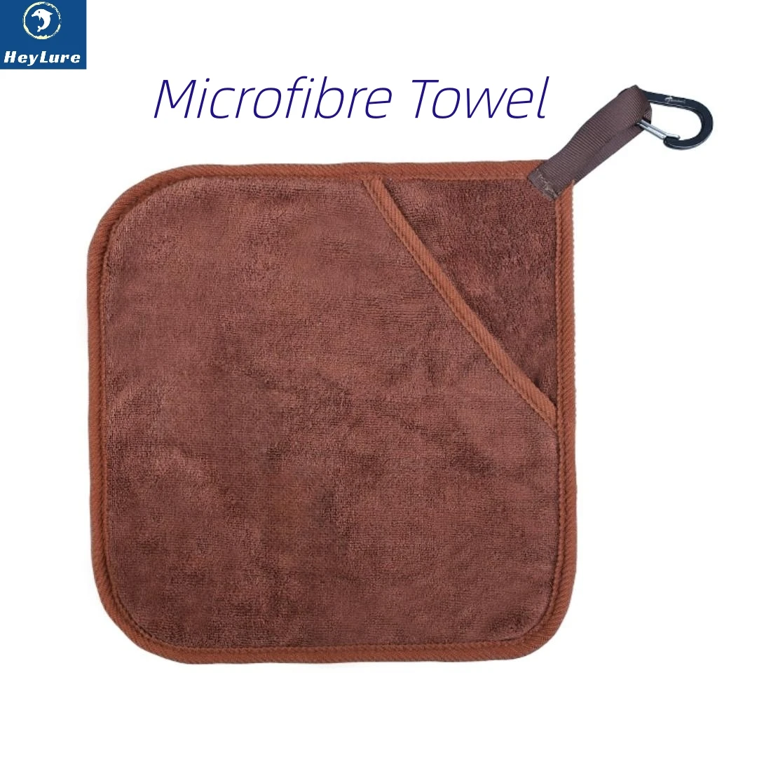 Thicken Fishing Towel Multifunctional Micro Fibre Absorbent Towel Non-slip Non-stick Wipe Hands Catch Fishes Fishing Accessories