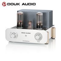 Douk Audio HiFi 6L6 Valve Tube Amplifier Home Stereo Class A Single-Ended Tube Power Amp 6Wx2