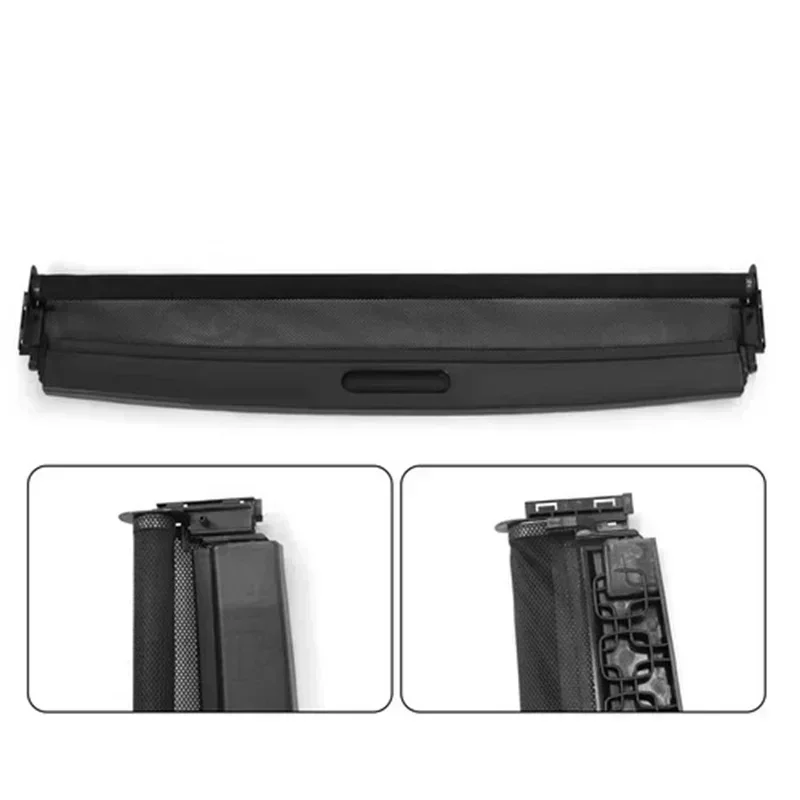 Capa preta para teto solar frontal compatível com Mini Cooper R50 R56 Número de substituição: 54102757016