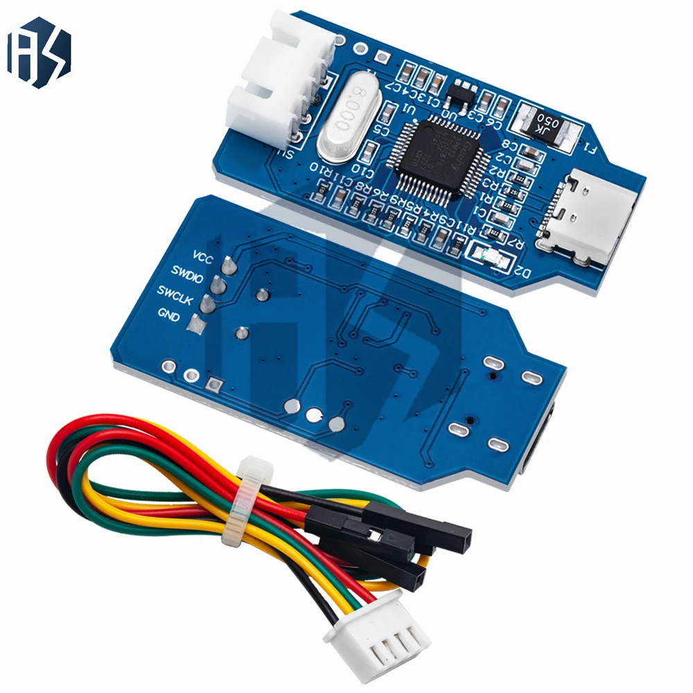 متوافق مع j-link OB ARM محاكاة مصحح الأخطاء SWD مبرمج STM32 تحميل Jlink جيل V8 #6