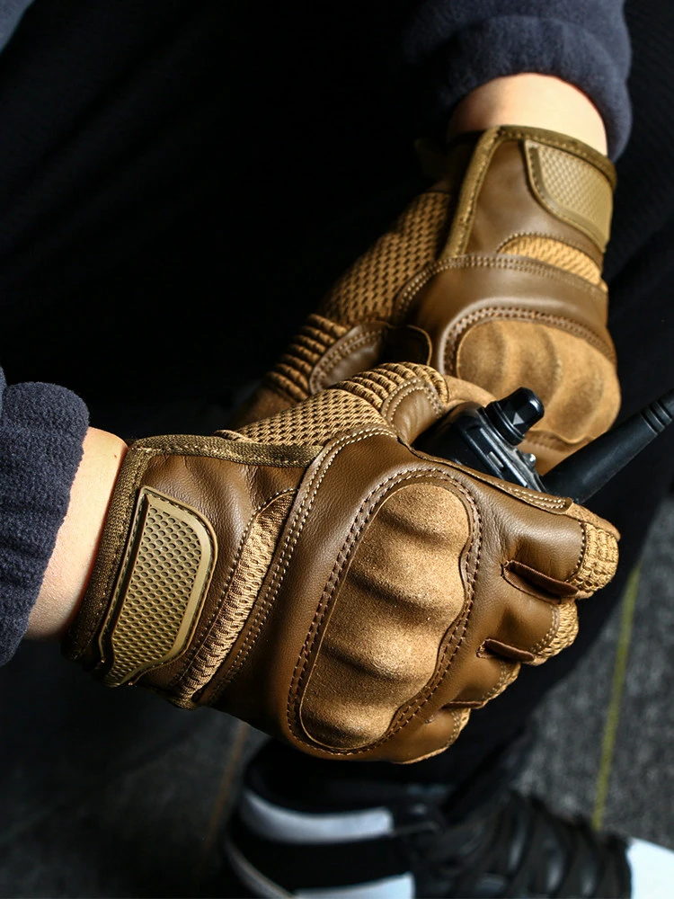 outdoor-tactical-gloves-men's-spring-autumn-motorcycle-riding-vehicle-anti-slip-wear-resistant-touchscreen-equipment