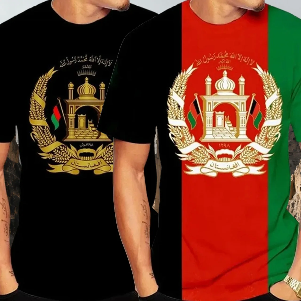 

Новая быстросохнущая дышащая футбольная тренировочная футболка с круглым вырезом для взрослых и детей, повседневный топ с афганскими элементами, спортивный бег, фитнес