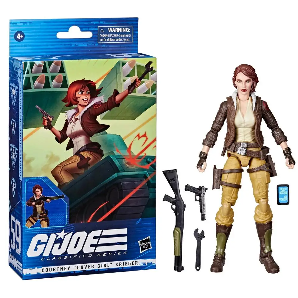 Hasbro G.I. Joe Classified Series Action Figure Collectible Premium Toy 6-Inch with Multiple Accessories Custom Package Art Gift